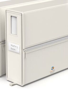 NWT* LINENMATE Linen Storage Container-Queen/King Size, Ivory)